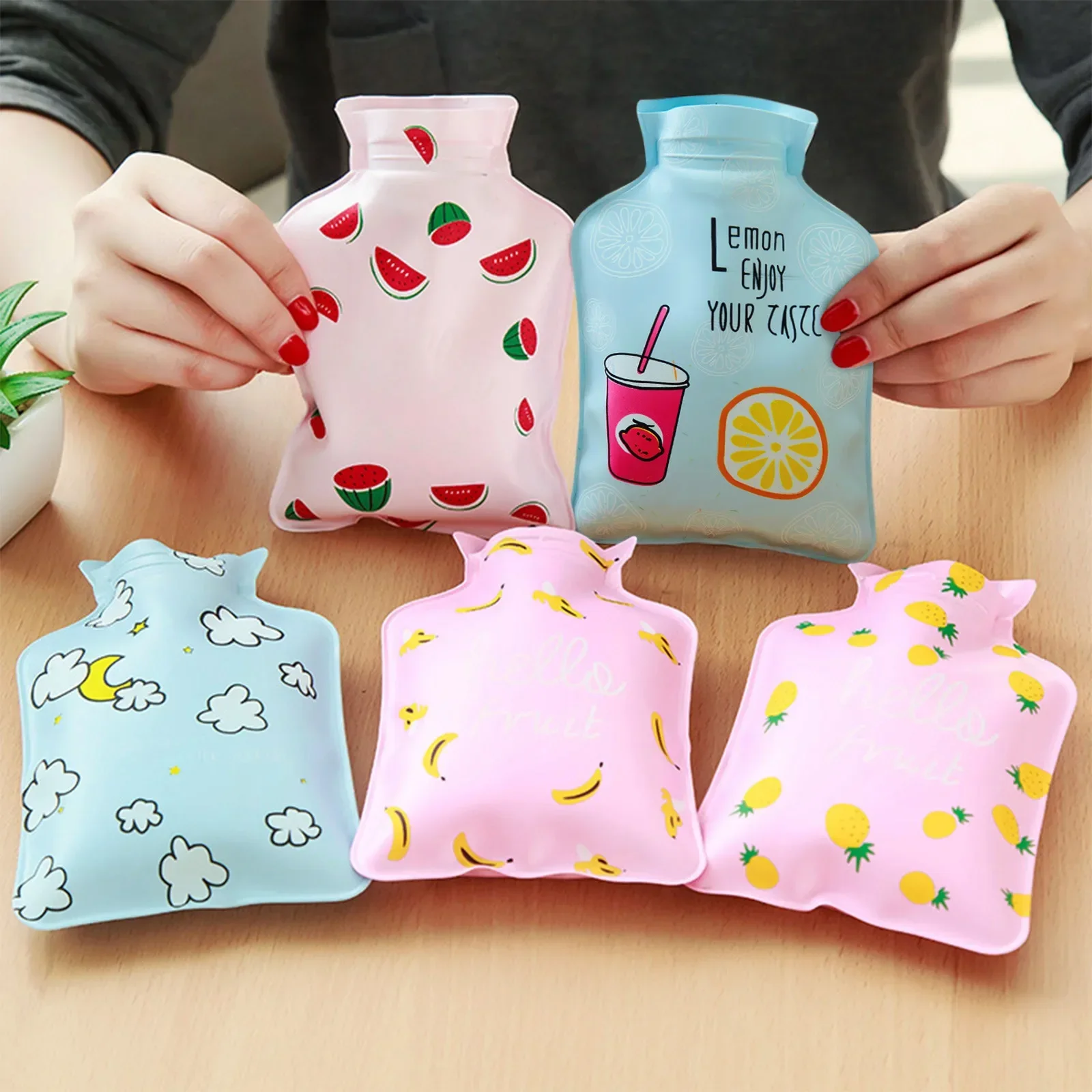 Hand Warmer Reusable - قطعة واحدة من زجاجة الماء الساخن