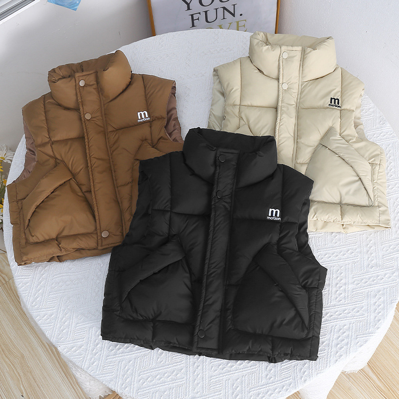 Winter Clothing Activity - الفتيات الصدريات 2025 الخريف الشتاء سترات