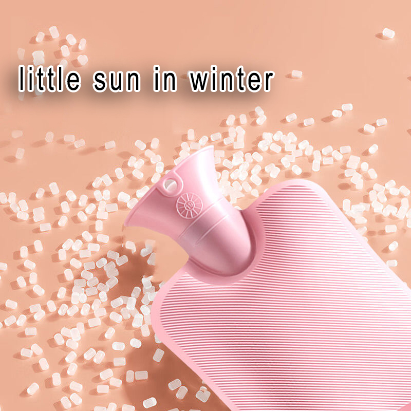 Hand Warmer Reusable - زجاجة ماء ساخن من مطاط PVC،