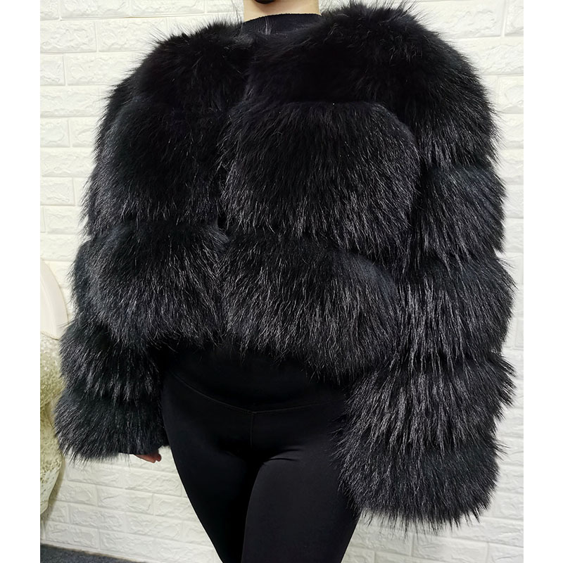 حجم كبير بلايز البني الفراء Ma - مراجعة Winter Clothing Essentials وسعره