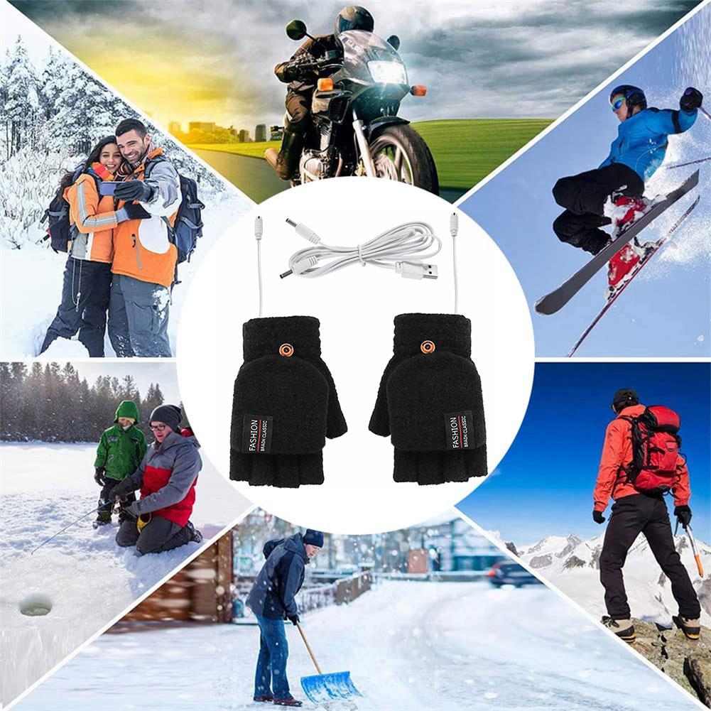 قفازات التدفئة الكهربائية USB  - مراجعة Hand Warmer Reusable وسعره