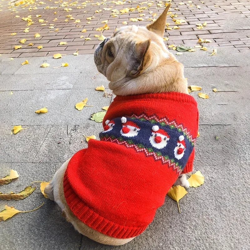 عيد الميلاد الكلب سترة الشتاء  - مراجعة Winter Clothing In French وسعره
