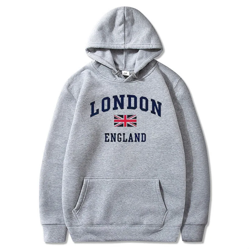 لندن إنجلترا هوديي الرجال قمصا - مراجعة Winter Clothing London وسعره