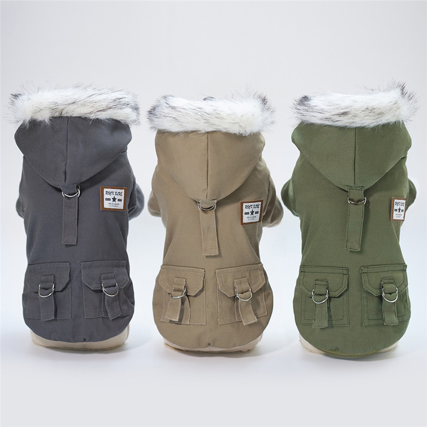 ملابس الكلاب الأليفة للكلاب ال - مراجعة Winter Clothing In French وسعره