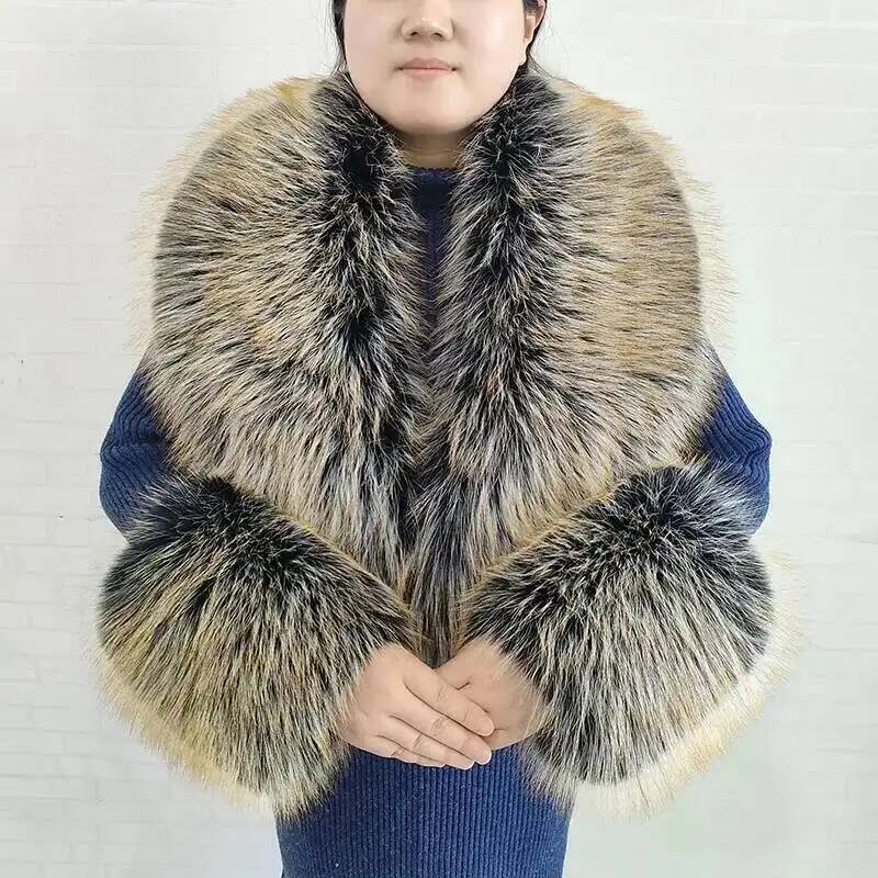 كبير إمرأة فو الثعلب الفراء وش - مراجعة Winter Clothing Essentials وسعره