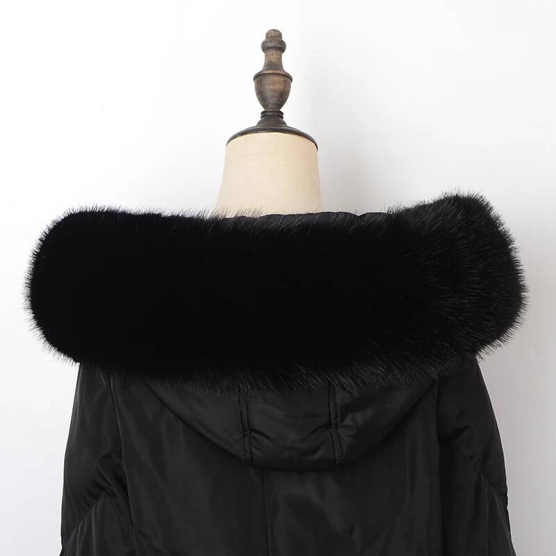 فو الفراء طوق للنساء ، والأوشح - مراجعة Winter Clothing Essentials وسعره
