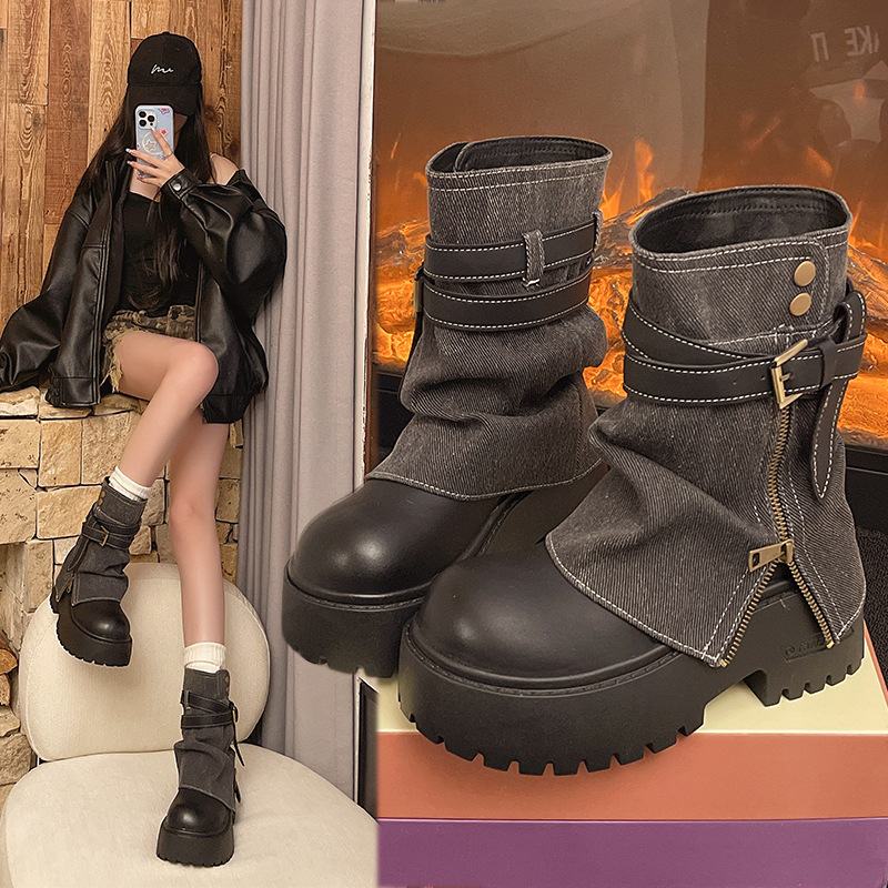 أحذية الكاحل النسائية، أحذية ك - مراجعة Winter Clothing Ladies وسعره