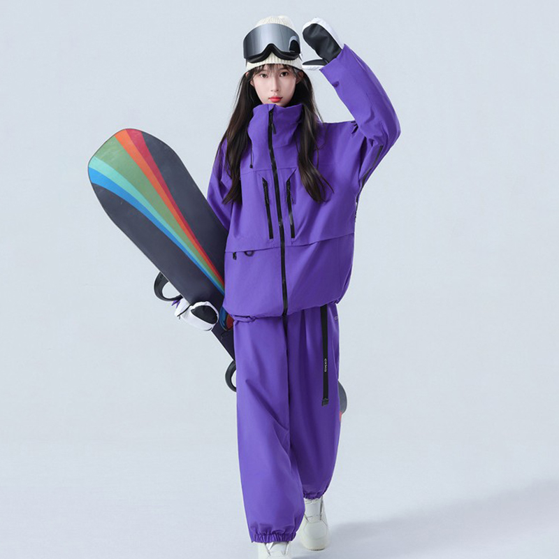 جديد المهنية الذكور الإناث بدل - مراجعة Ski Pants Waterproof وسعره