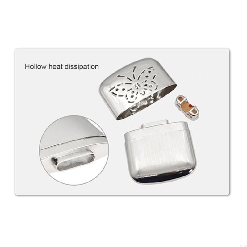 2 قطعة سبائك الزنك جيب جهاز تد - مراجعة Hand Warmer Reusable وسعره