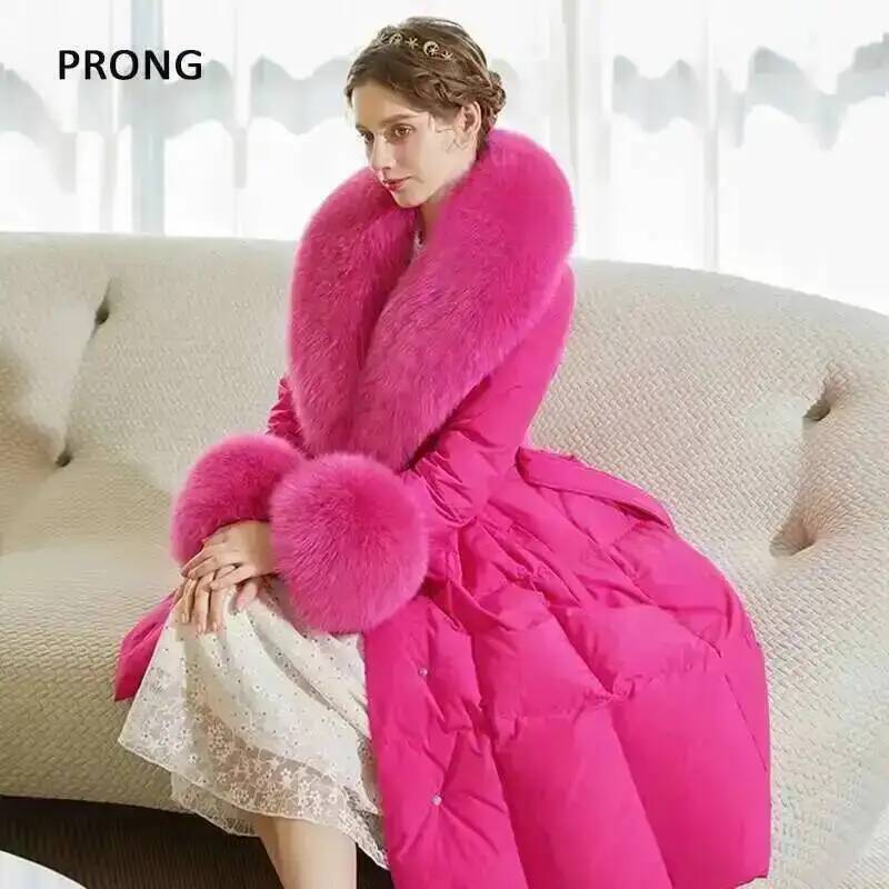 الثعلب الفراء طوق معطف الشتاء  - مراجعة Winter Clothing Essentials وسعره