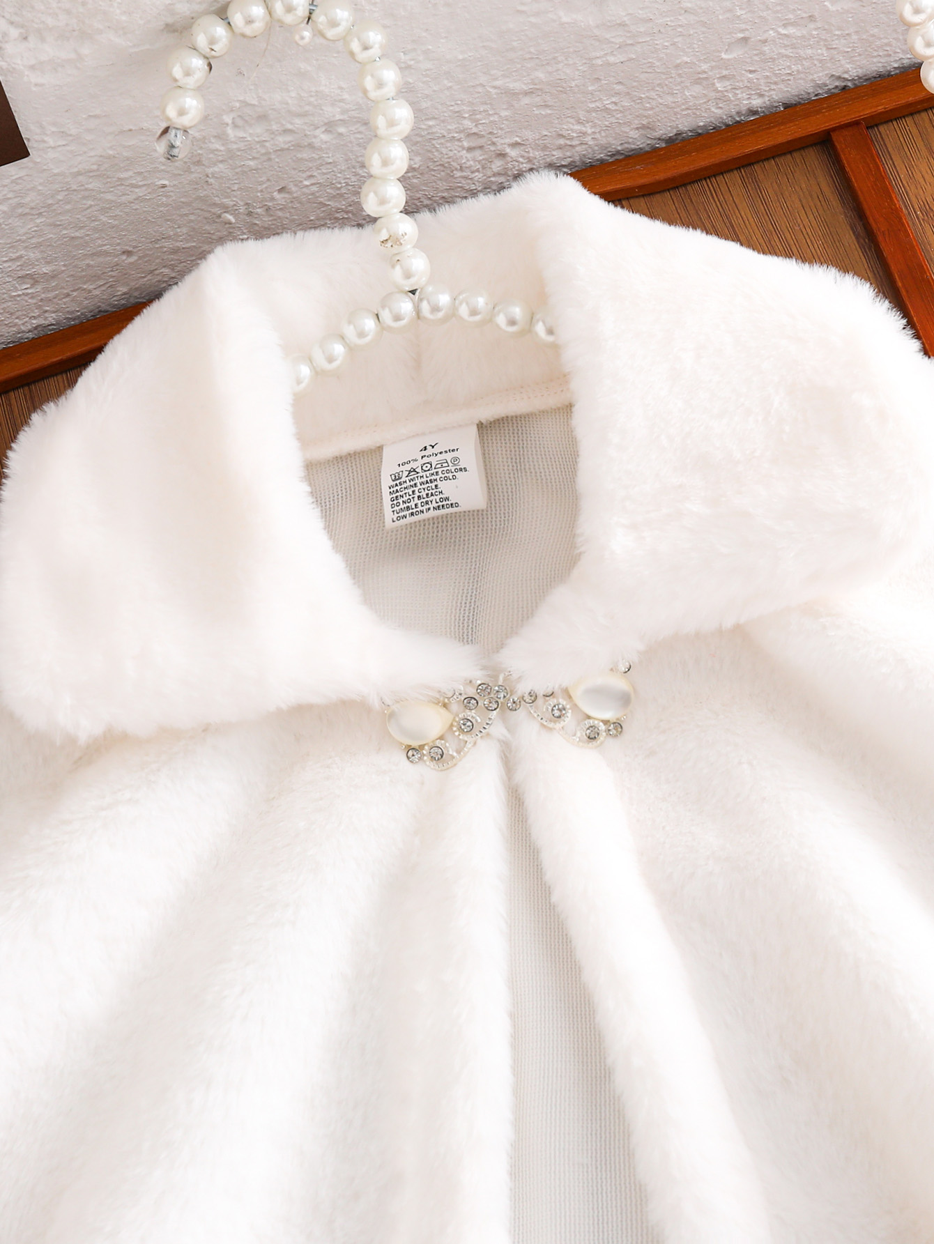 شال أميرة دافئ باللون الأبيض ل - مراجعة Winter Clothing Activity وسعره