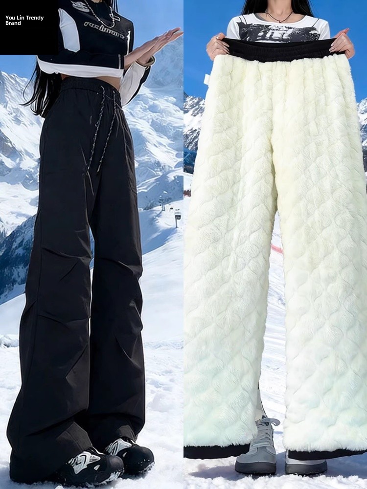 بنطلون قطني أسود دافئ ومقاوم ل - مراجعة Ski Pants Waterproof وسعره